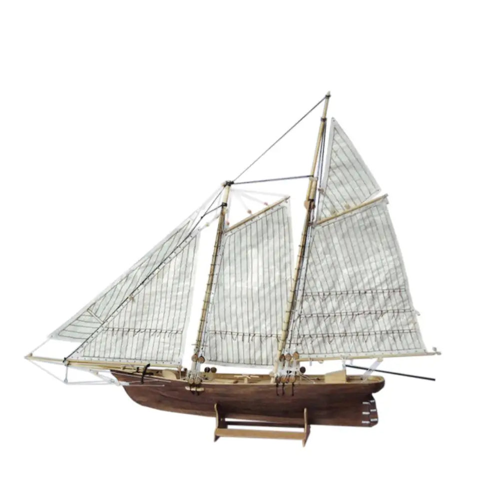 Hobbylane 1:120 DIY деревянная сборка модель корабля Классическая парусная лодка
