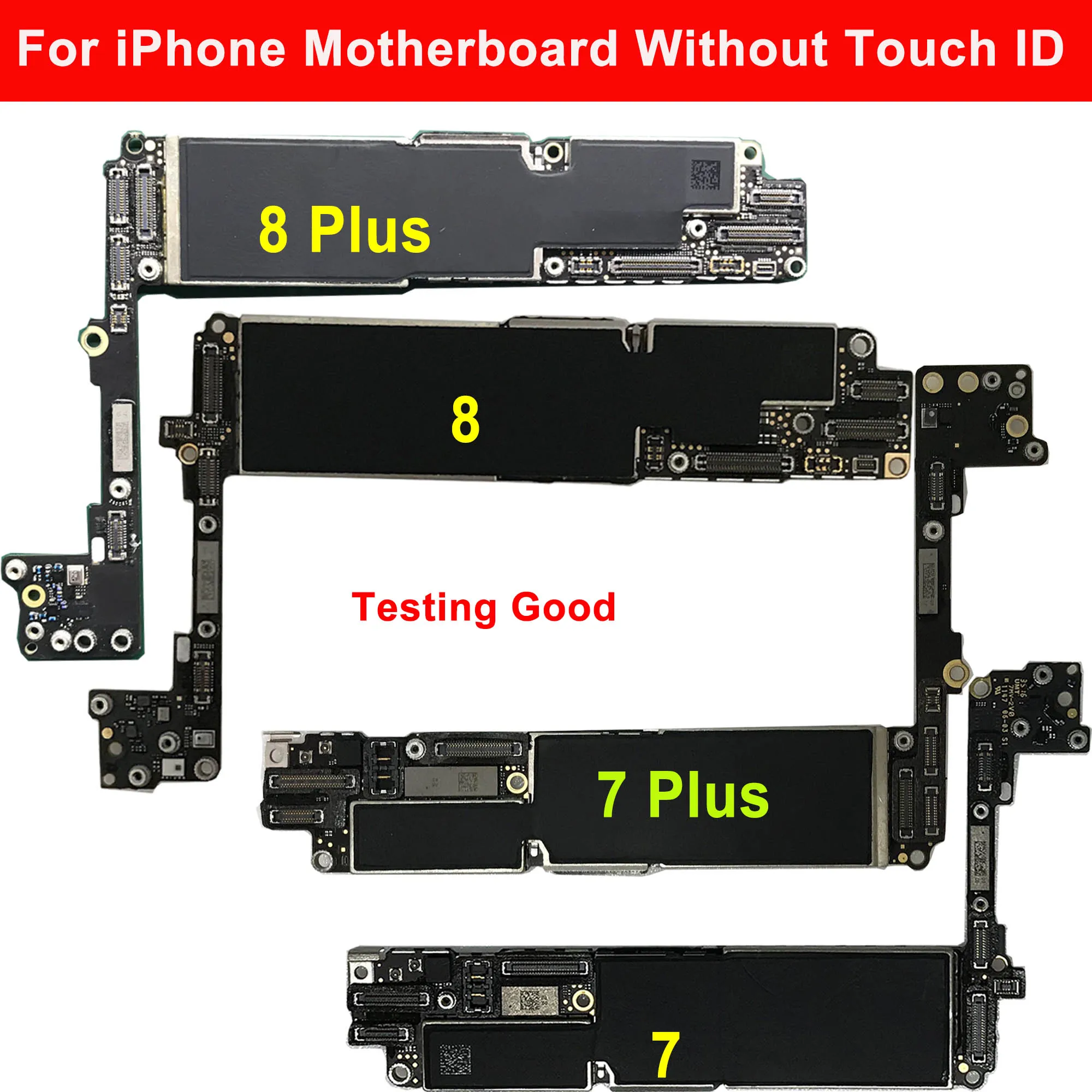 Материнская плата для iPhone 7 Plus с полной разблокировкой без кнопки Home Touch ID