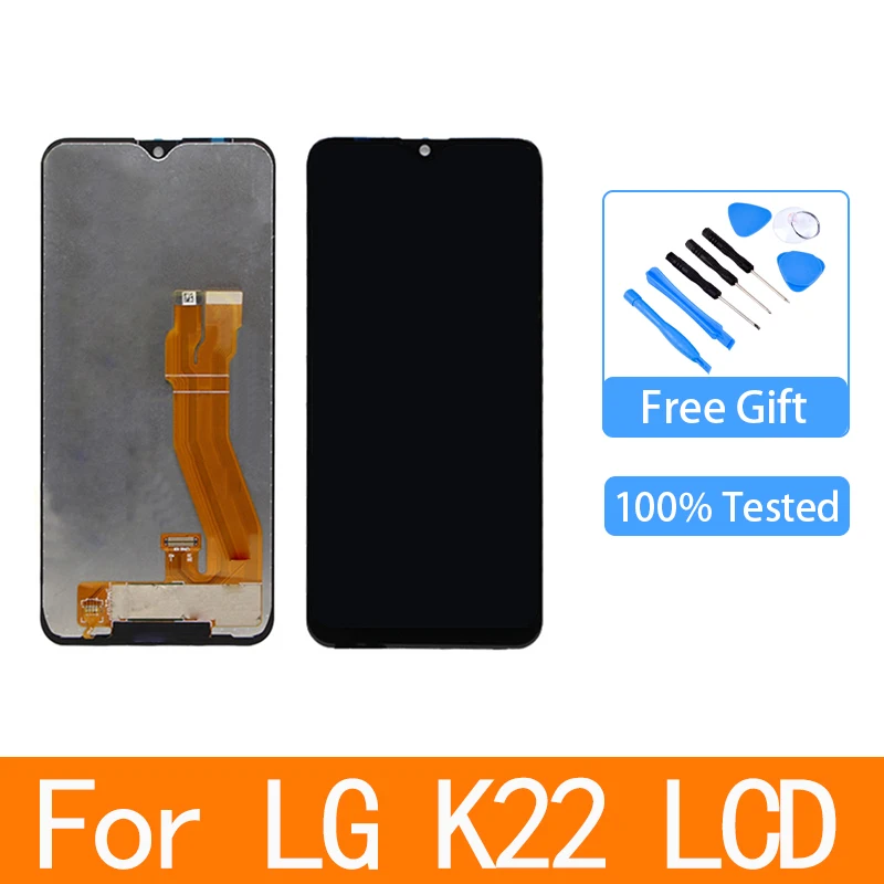 

For LG K22 LMK200Z 200E 200B LM-K200 Display Touch Screen Digitizer Assembly Original LCD Replacement Black For LG K22 LCD