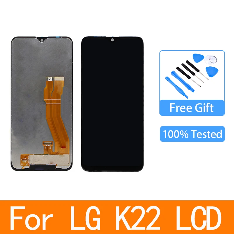 Для LG K22 LMK200Z 200E 200B LM K200 дисплей оригинальный ЖК запасной черный для LCD|Экраны