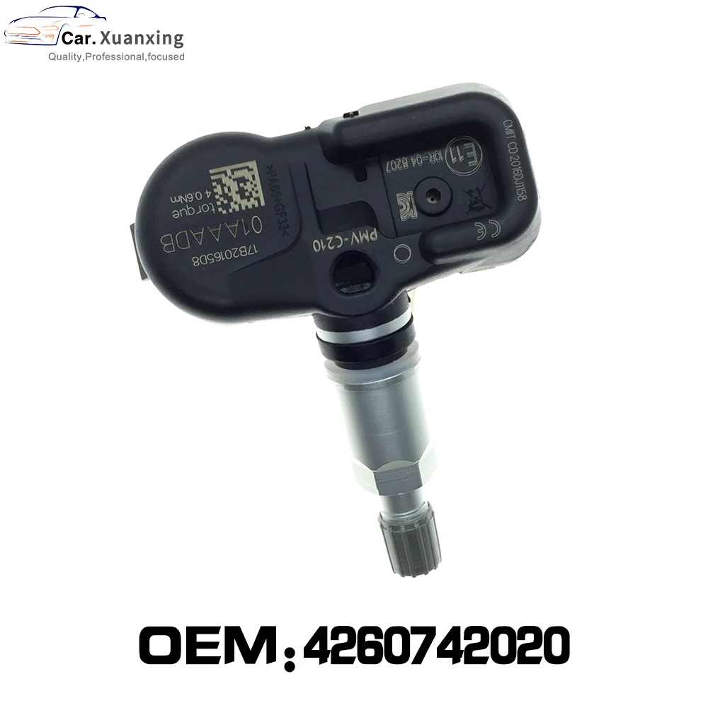 Датчик давления в шинах OEM 4260742020 система контроля 433 МГц TPMS раньше для Toyota