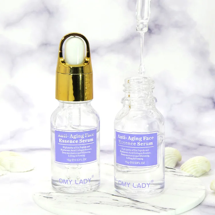 

OMY LADY 3pcs Facial Serum Anti-aging Anti-wrinkles Essence Collagen Hyaluronic Acid Face Care Deep Moisturizing Hydra