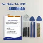 4600mAh HE342 смартфон для Nokia X6 2018 6,1 Plus TA-1099 HE 342 Bateria