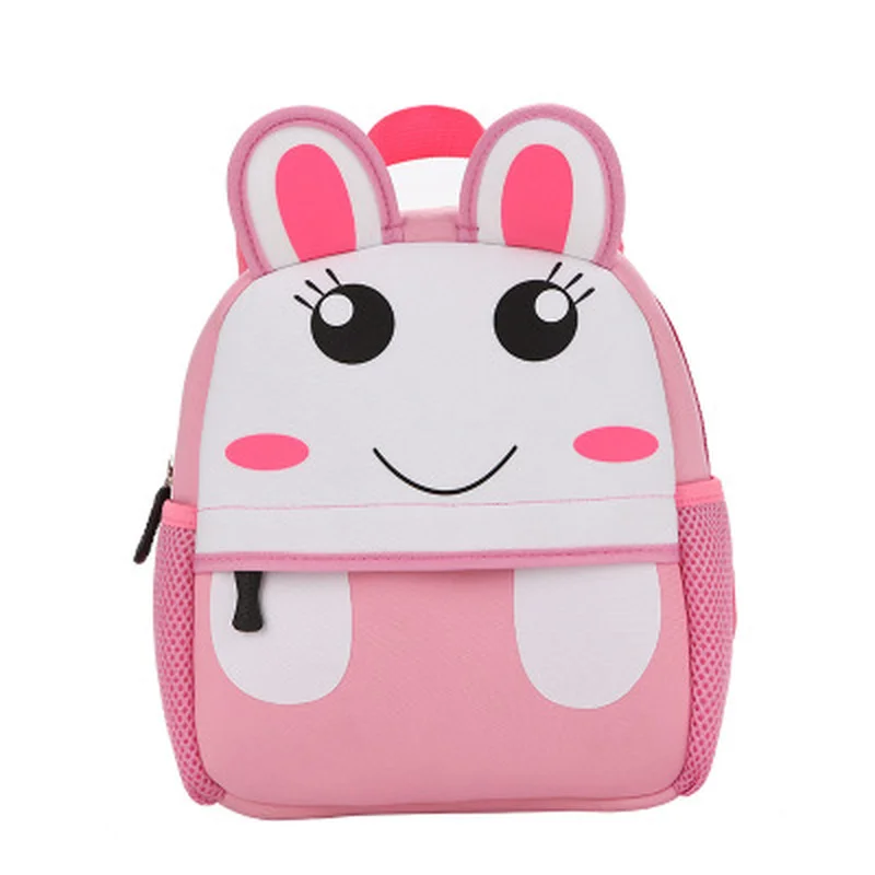 3D Cartoon Children Backpacks Girl Boys School Bags Baby Cut Toddler Kids Bag Neoprene Backpack Kindergarten Bag Brand Design