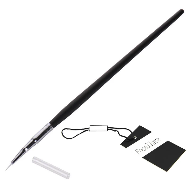 1 Pc Professional Bent Angled Eyeliner Brush High Quality Eyebrow Eye Liner Cosmetic Makeup Tools New | Красота и здоровье
