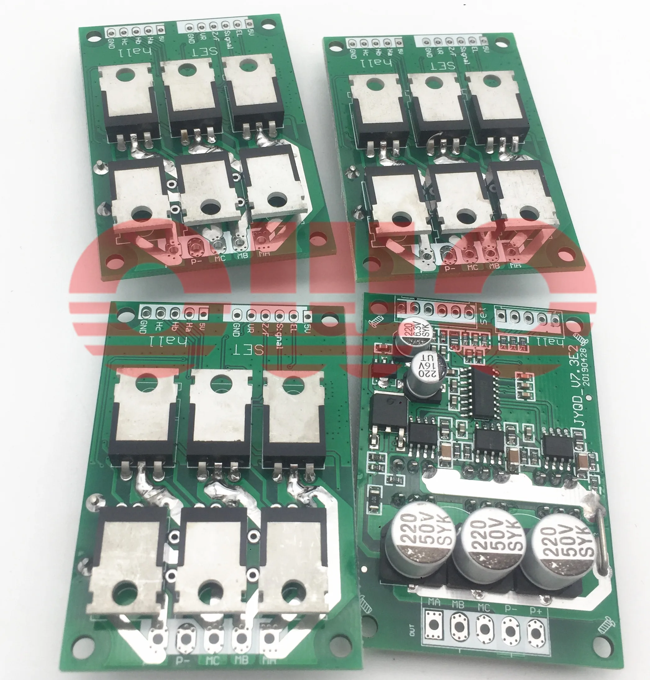 4 шт. 12 36VDC оригинальный JUYI Tech JYQD V7.3E2 bldc мотор Драйвер доска для датчика Холла