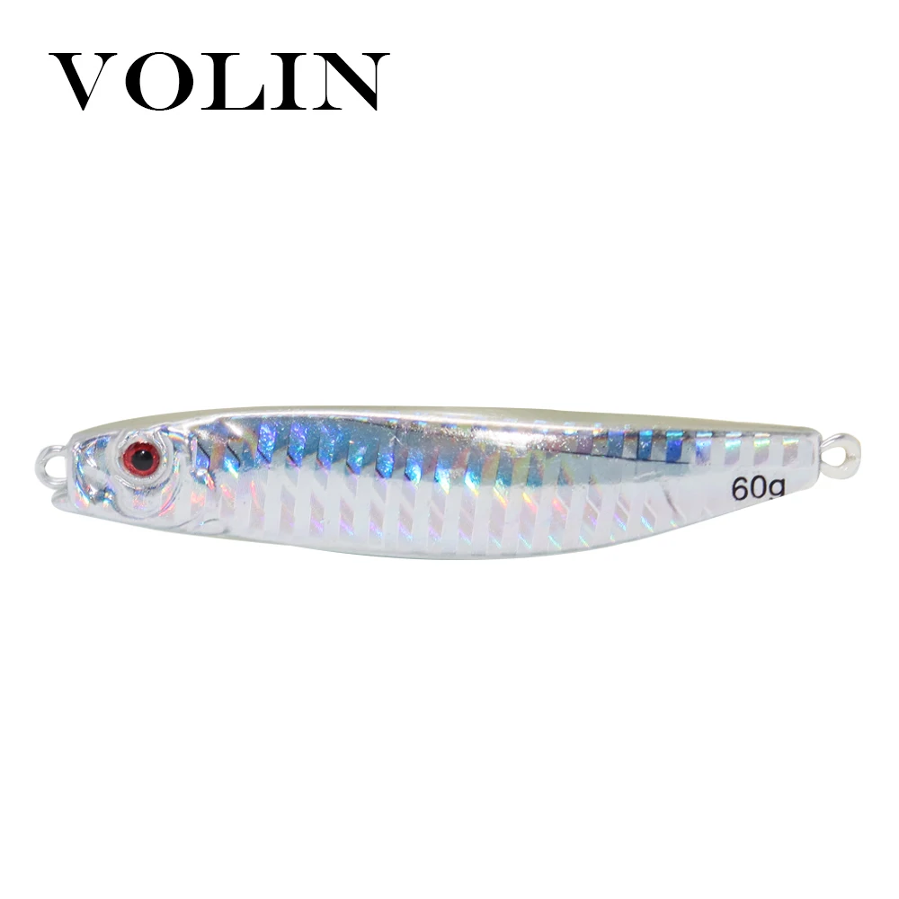 Приманка VOLIN металлическая для морской рыбалки 30/40/50/60 г|Наживки рыбной ловли| |