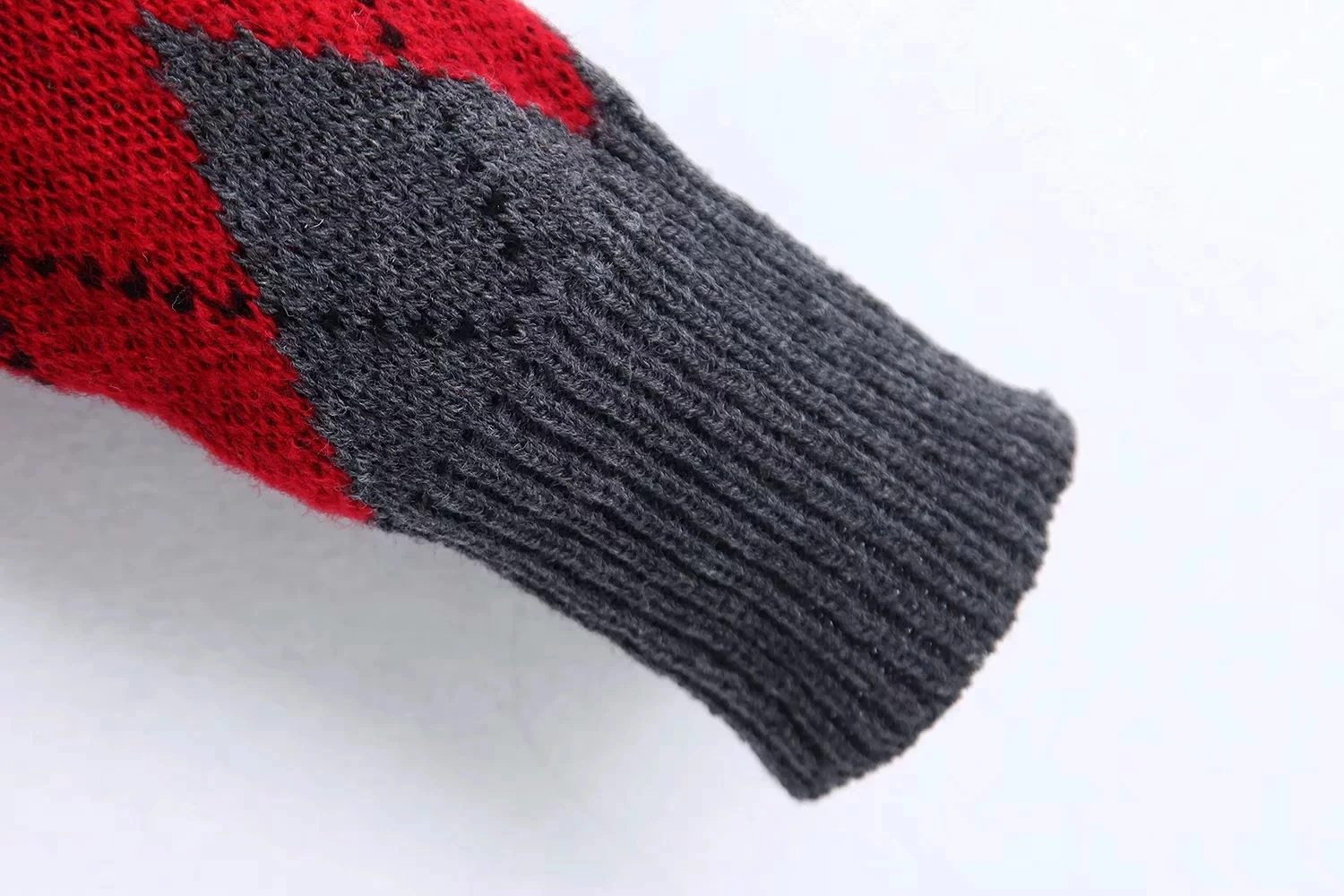 Winter thick turtleneck sweater women Vintage long sleeve rhombic knitted pullover casual jumpers 2019 | Женская одежда