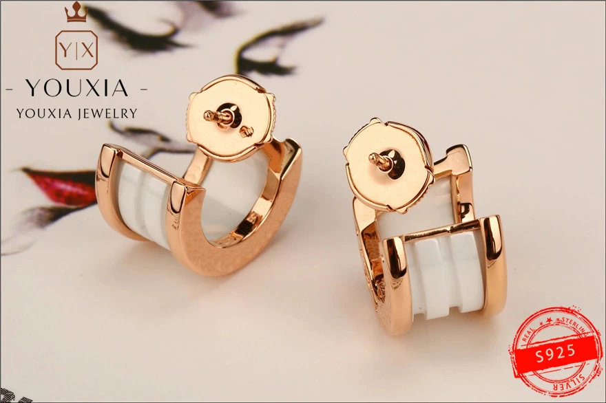 

Женские серьги в форме полумесяца в западном стиле, серебристые оригинальные Роскошные модные кольца для влюбленных, блестящие ювелирные и...