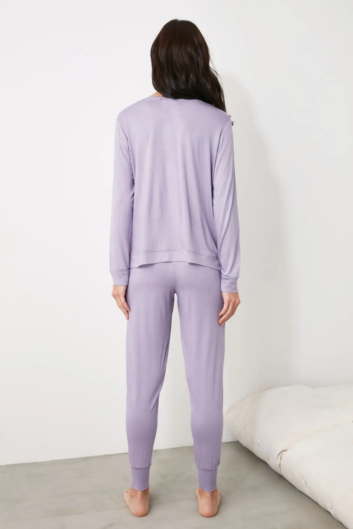 

MLLA Lilac Jogger Knitted Pajamas Set THMAW21PT0057