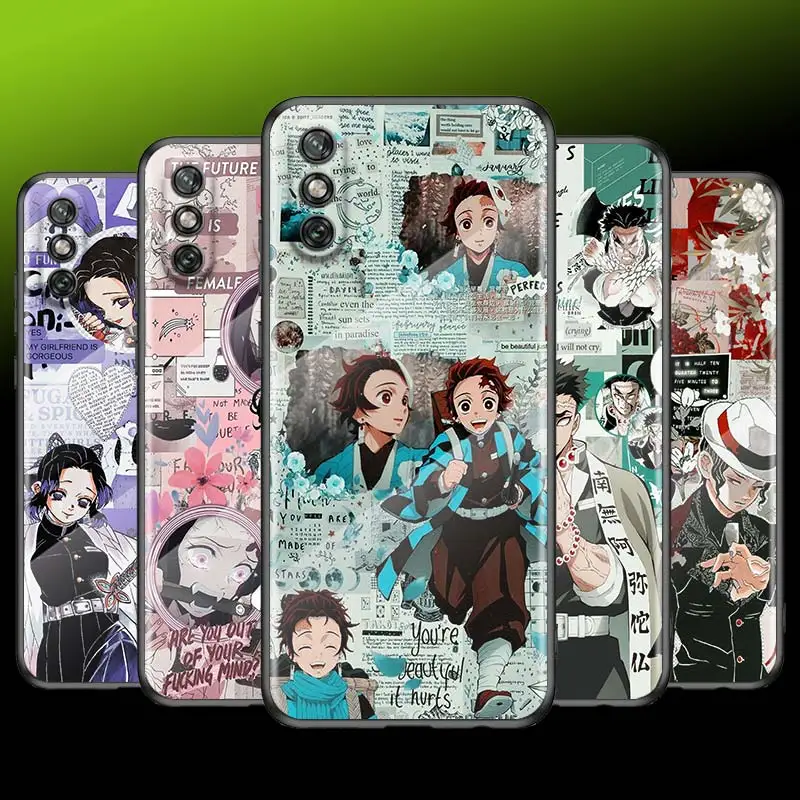 

Tempered Glass Cover Demon Slayer Anime For Huawei Y6 Y7 Y9 Y5P Y6P Y8S Y8P Y9A P Smart Z 2019 2020 2021 Phone Case