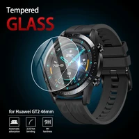 5pcs 9h premium tempered glass for huawei watch gt 2 gt2 46mm smartwatch screen protector film accessories for huawei gt2
