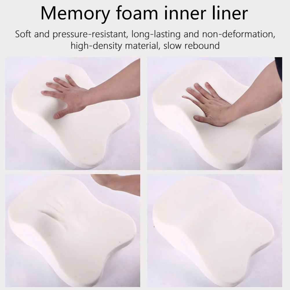 Автомобильная поясничная подушка Универсальная мягкая для шеи с эффектом памяти