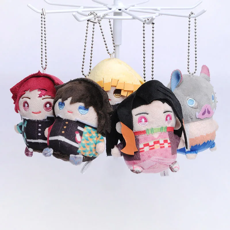 Аниме Демон Истребительница Kimetsu без Yaiba печать плюшевые подвесные игрушки