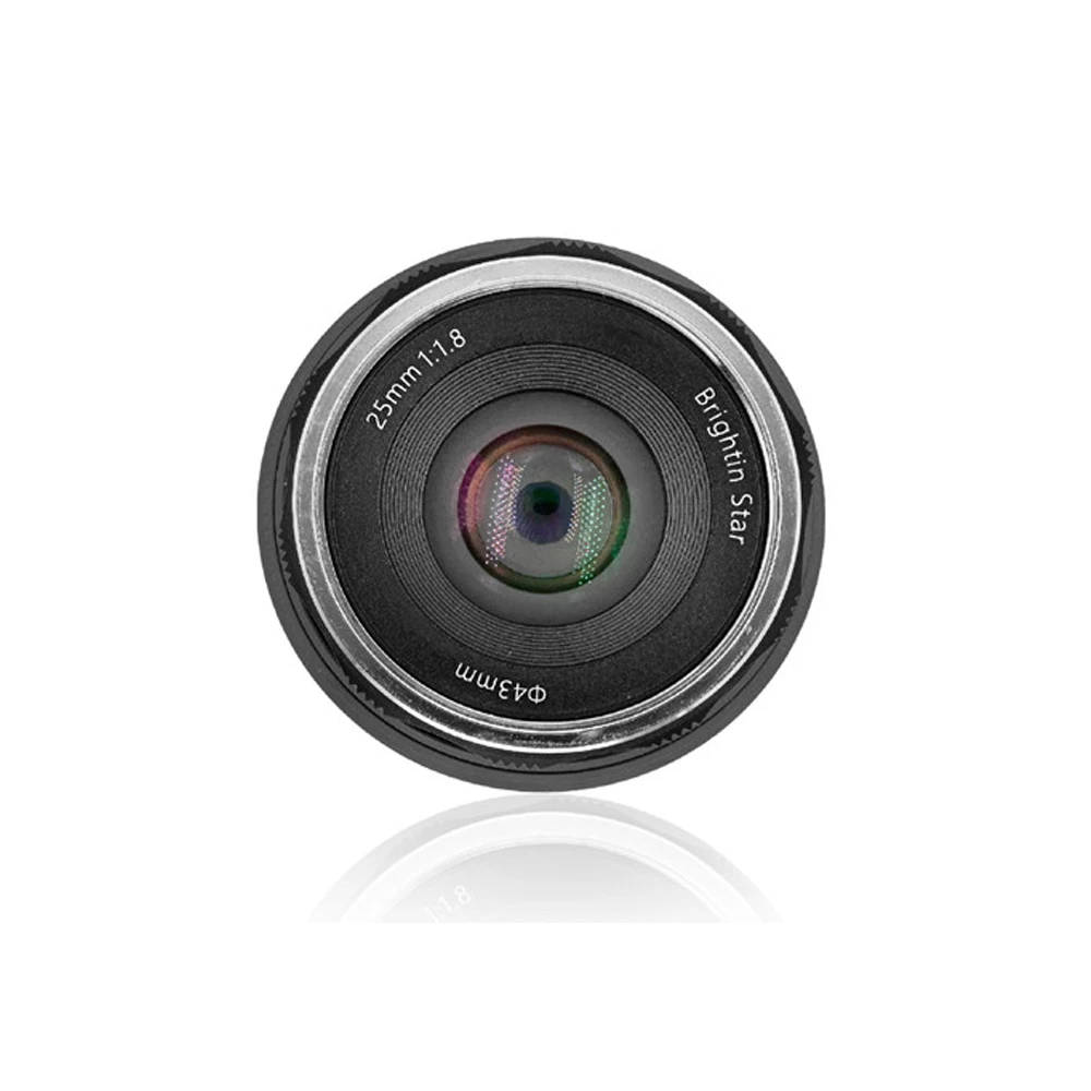 Слишком много звезда с фокусным расстоянием 25 мм F1.8 объектив фиксированным