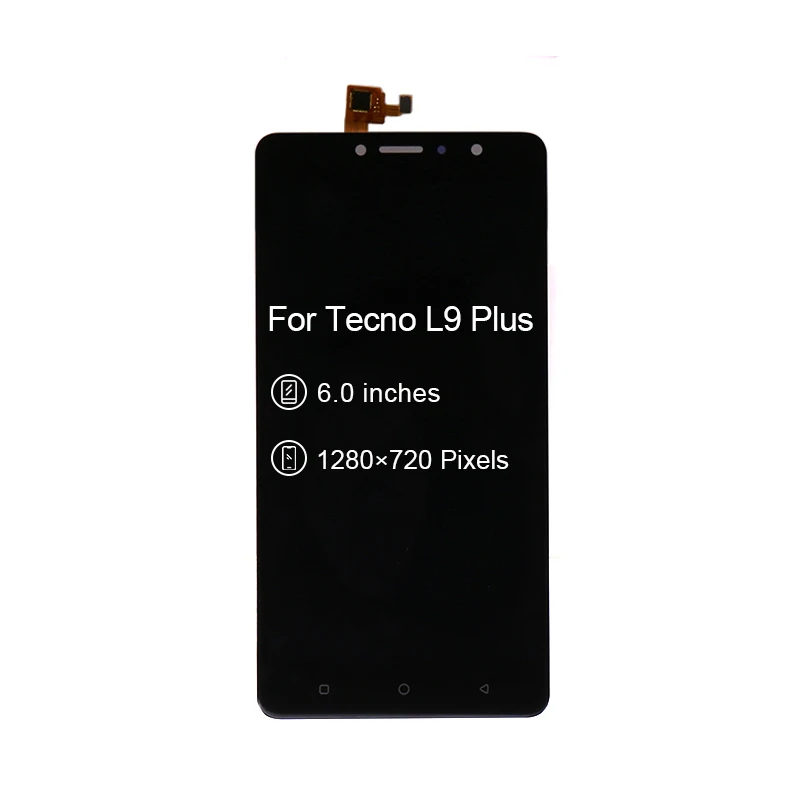 for Tecno L9 Plus LCD Display Touch Screen Digitizer Assembly L9+ Mobile Phone Free Shipping | Мобильные телефоны и