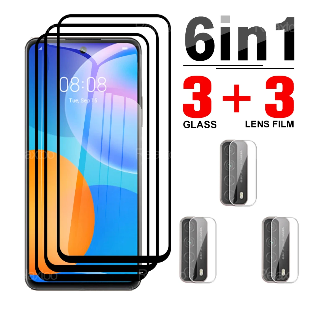 

Защитное стекло для камеры 6 в 1 для Huawei Mate 20 P Smart Z 2021 2020 на Hawei Mate20 Psmart, защитная пленка с полным покрытием для телефона HD