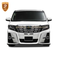 for toyota alphard full body kit frp w style full wide body kits exterior car accessories kits