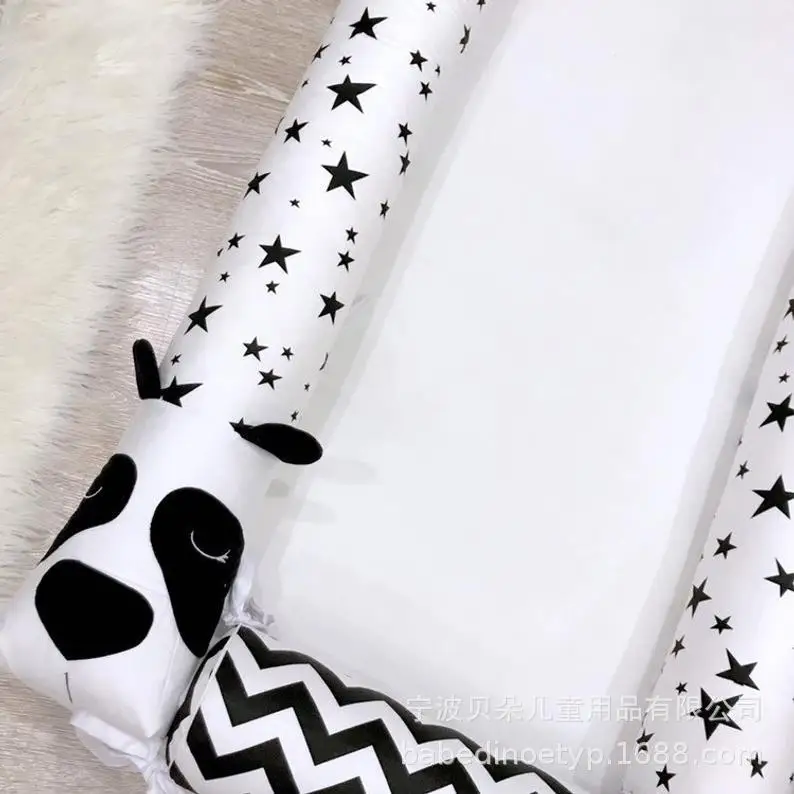 Бампер для детской кроватки креативные плюшевые подушки под крокодила подкладки