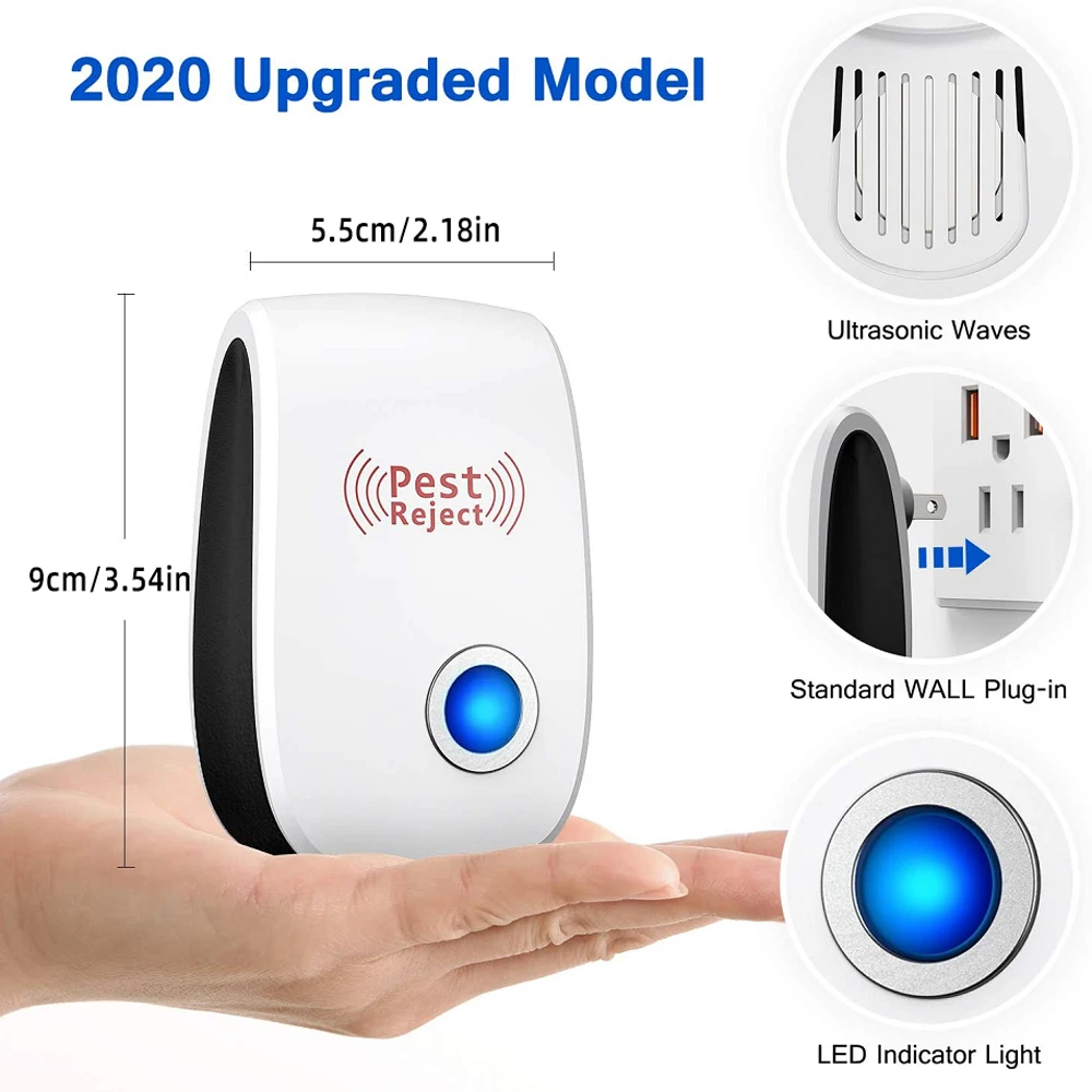 Ультразвуковой отпугиватель насекомых устройство для уничтожения мышей комаров