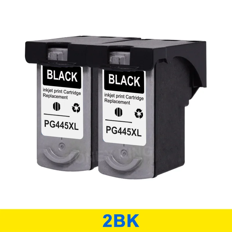 2BK Toney universal(король PG445 чернильный картридж PG 445 CL446 CL 446 для Canon pixma MX494 MG2440 MG2540 MG2940 MG2942 MG2944 IP2840 принтер - Цвет: 2BK