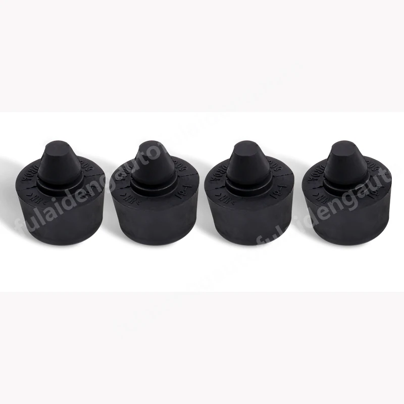 Автомобильные 4-дверные амортизирующие гранулированные резиновые накладки для