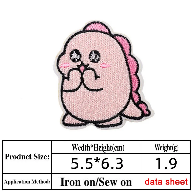 1 шт. универсальная симпатичная Полиэстеровая аппликация для одежды вышивка патч