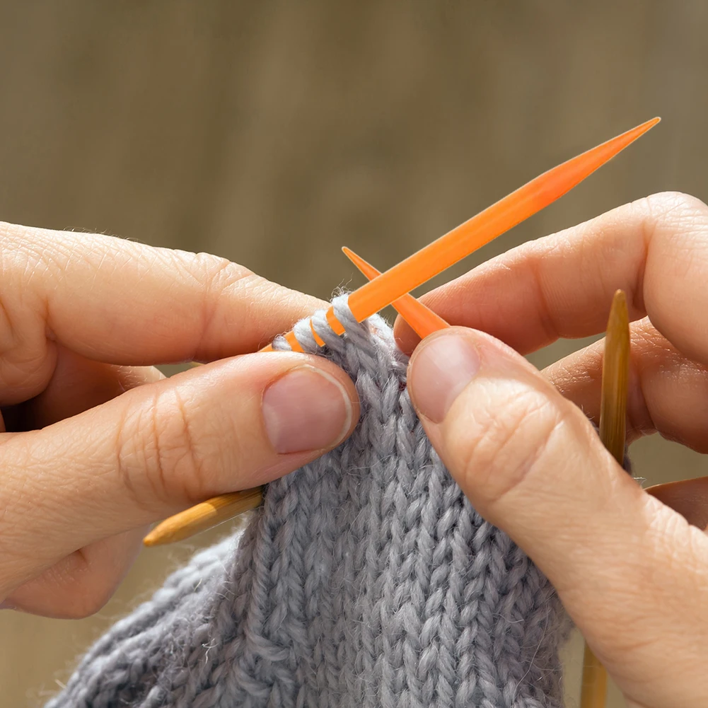 Портативные иглы для свитеров шпильки пряжи вязаных веревок Плетеный инструмент