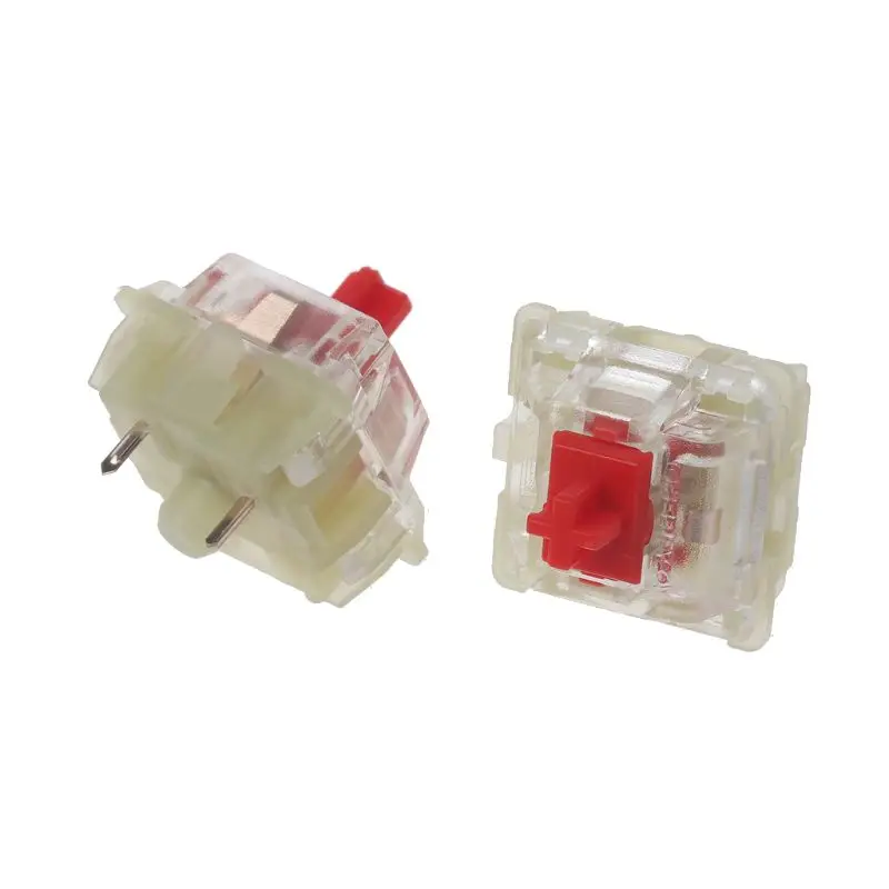 Оригинальные переключатели SMD RGB Cherry MX 3 контакта красные ножки механическая