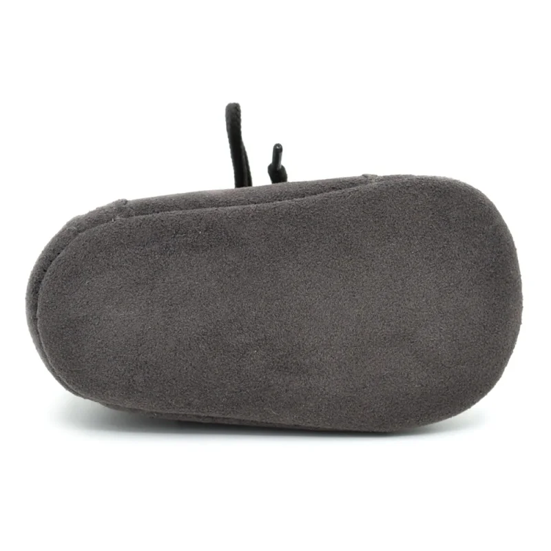 Милые однотонные детские первые ходунки из искусственной кожи Нескользящие