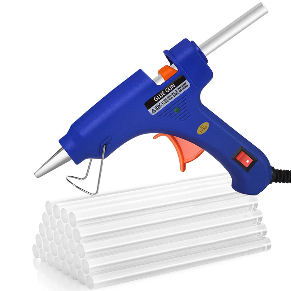 Термоклеевой пистолет с клеевыми карандашами 20 Вт промышленные мини пистолеты