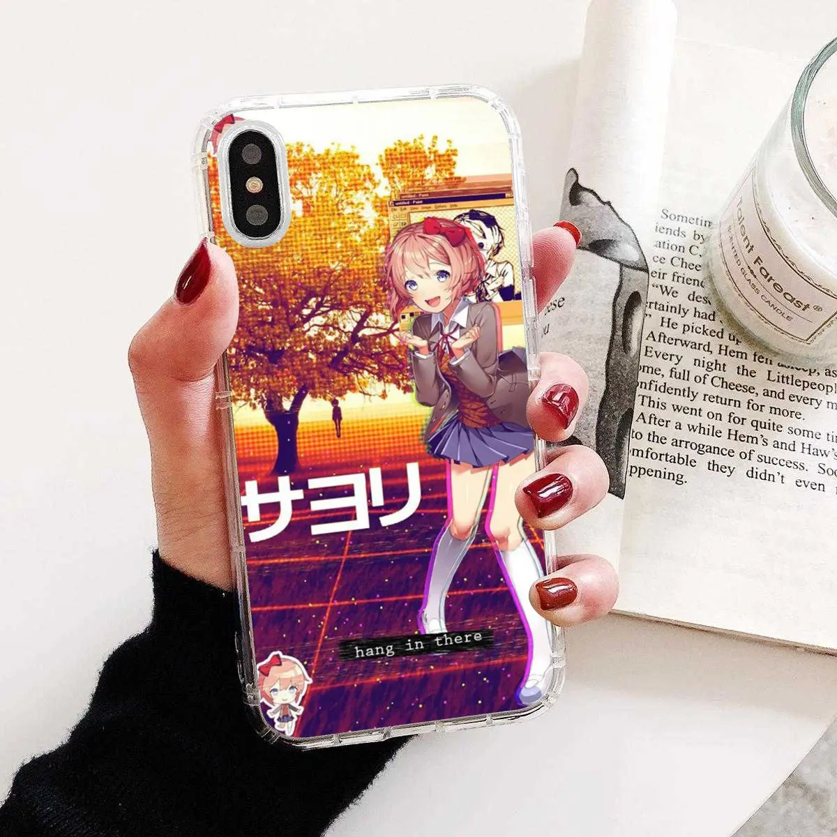 Для ZTE лезвие A520 A512 A452 A602 A5 2019 V6 V7 V8 V9 V10 Lite Вятский Doki клуб любителей аниме коллаж