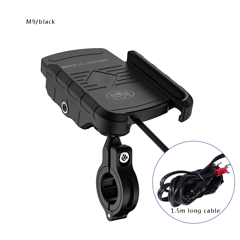 

Motorcycle Mobile Phone Holder, Motorcycle with Strong Power, Car Mobile Phone Holder, Wireless Charging for Yamaha