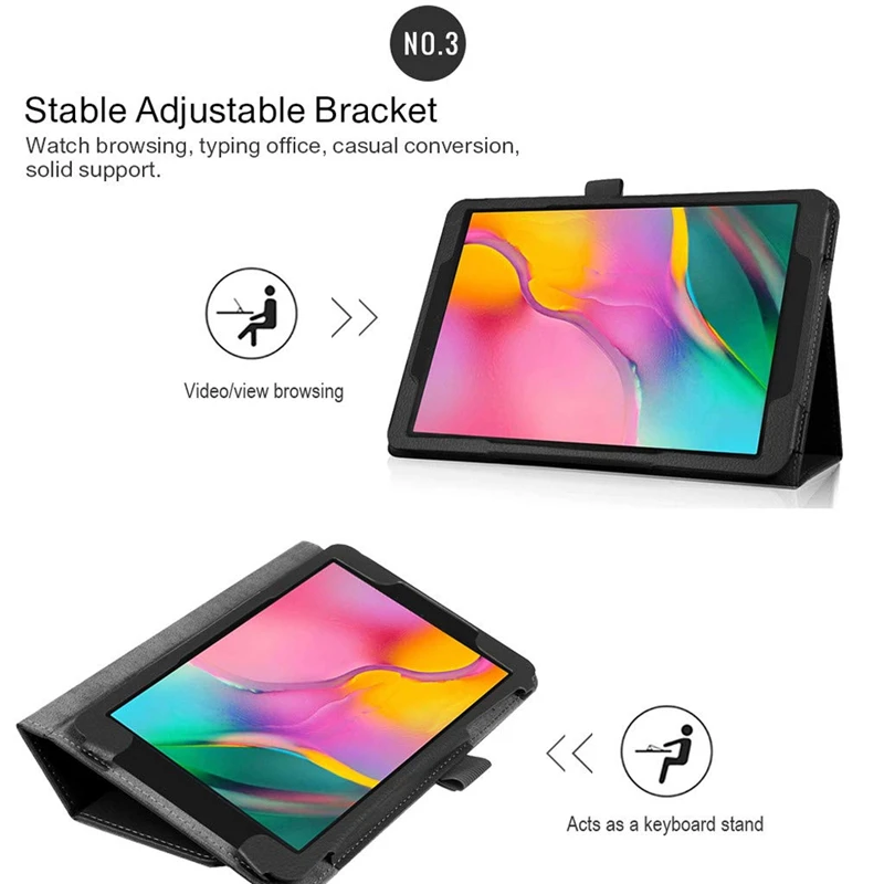 360 Вращающийся чехол для Samsung Galaxy Tab A 10,1 T510 T515 подставка из искусственной кожи чехол для SM-T510 SM-T515 10,1 дюймов чехол+ стилус