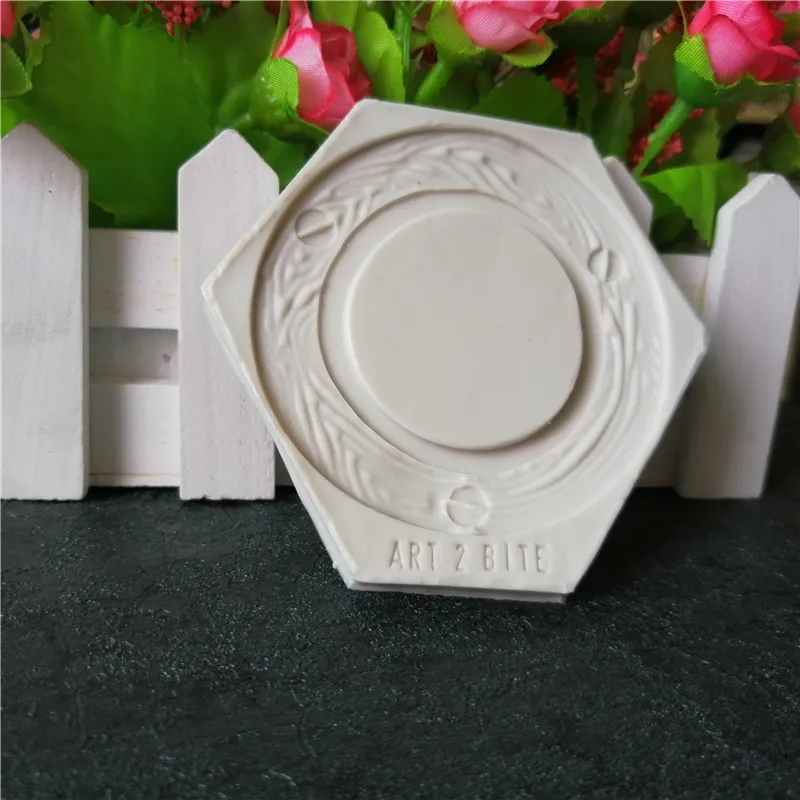 Мыло с запахом печенья 7 см европейский стиль рамка узор силиконовая рельефная