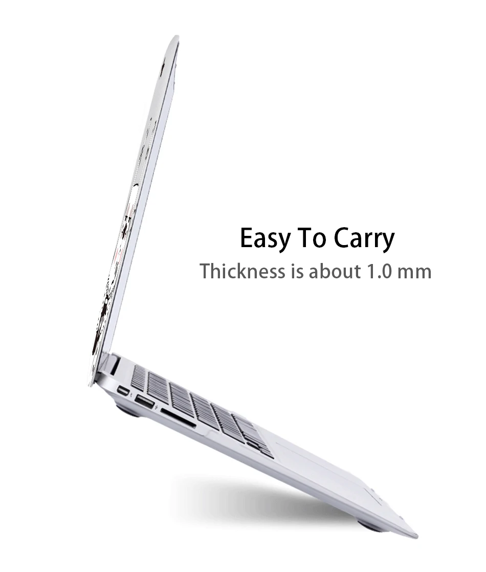 MTT милый мультяшный чехол для macbook air Pro retina 11 12 13 15 Touch Bar Кристальный жесткий чехол для macbook air 13 дюймов чехол для ноутбука