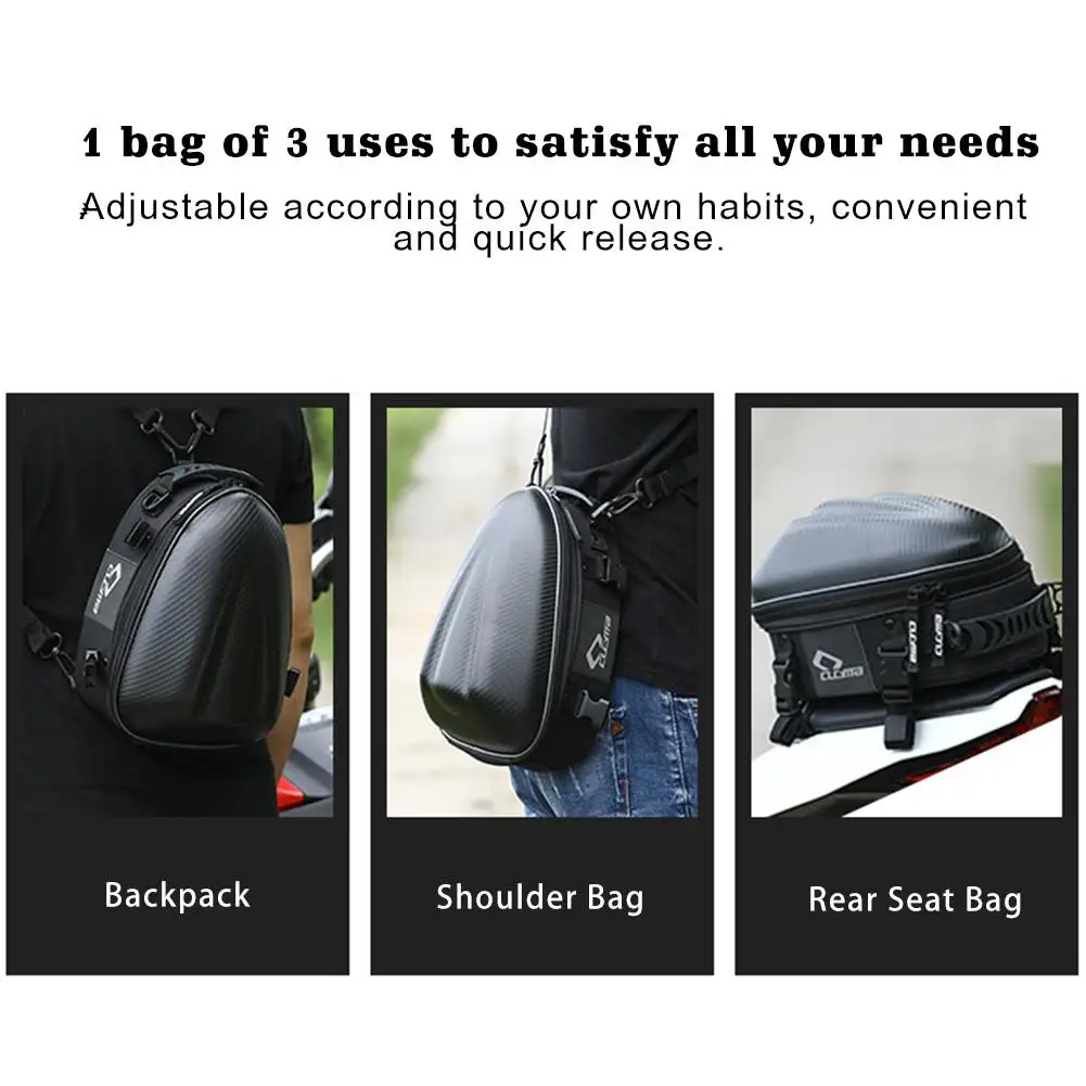 Водонепроницаемая дорожная сумка для багажника мотоцикла скутера спортивного