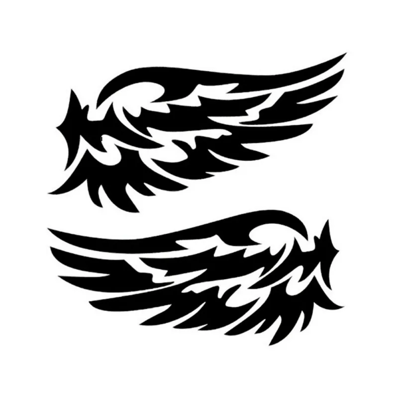 Светоотражающая Автомобильная наклейка на зеркало заднего вида с боковой