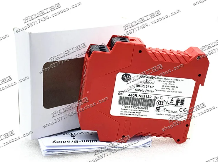 Реле безопасности MSR127TP 440R-N23132 подлинное AB MSR127T 440R-N23126 |