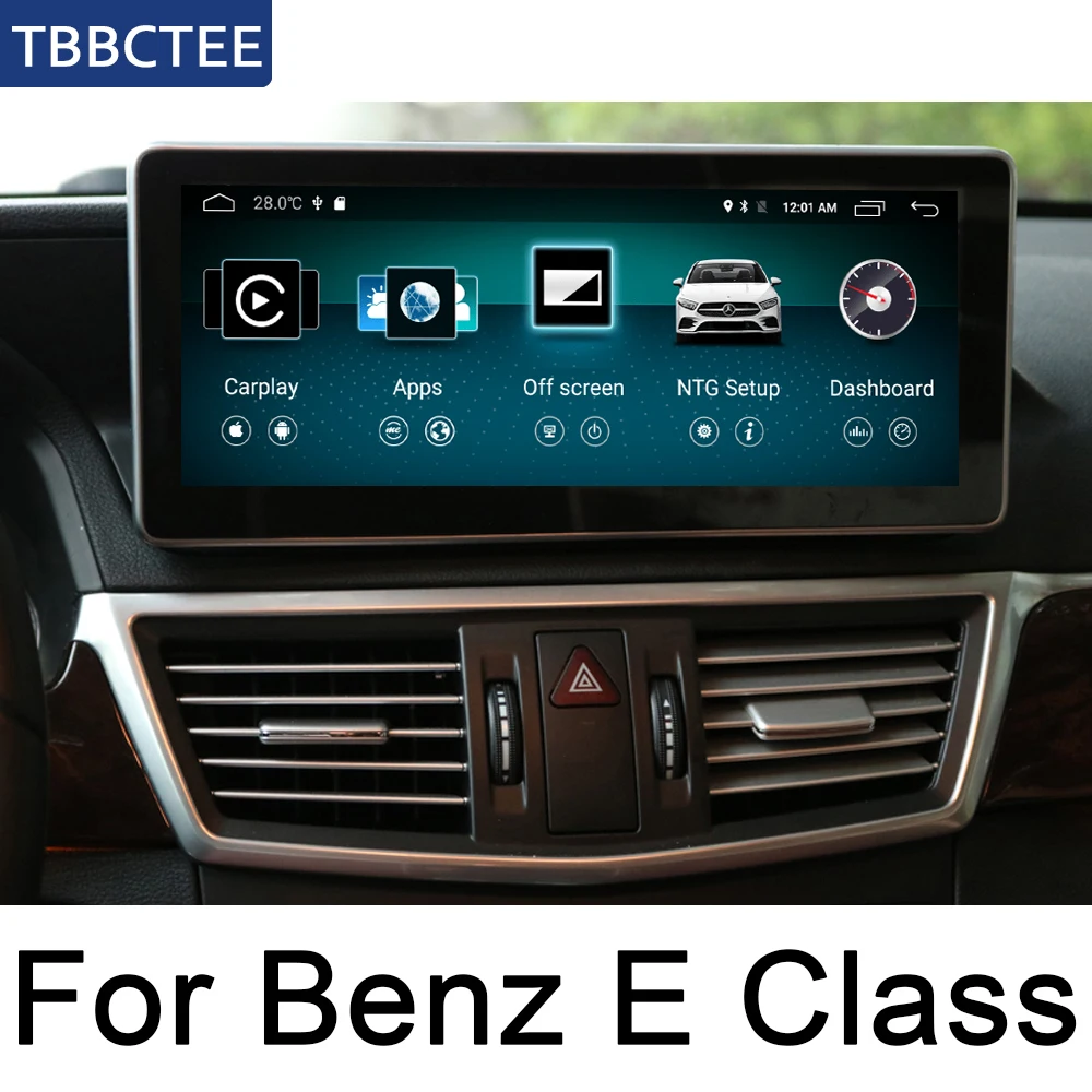 Для Mercedes Benz E Class 2014 ~ 2016 NTG мультимедийный плеер Android экран сенсорный дисплей