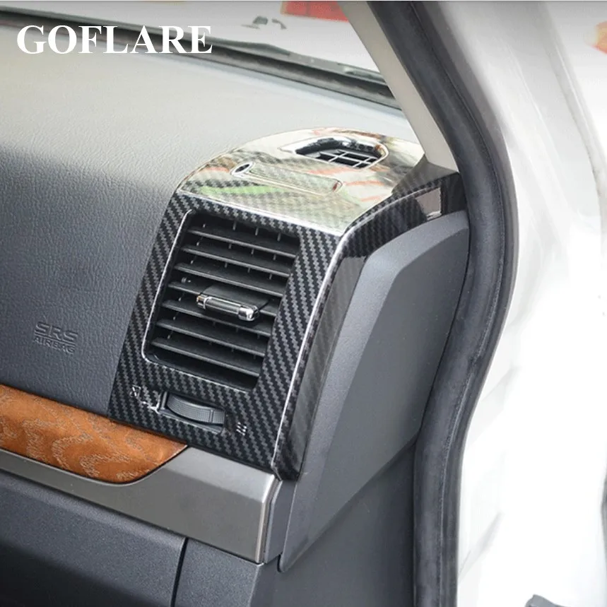 

Рамка центральной консоли салона автомобиля для Mitsubishi Pajero 4 IV V80 V93 V95 V97, Крышка вентиляционного отверстия кондиционера, аксессуары для отдел...