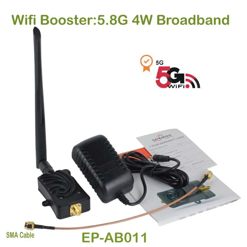 8 Вт/4 Вт 2 4G 5G wifi усилитель сигнала ретранслятор широкополосный Wifi для