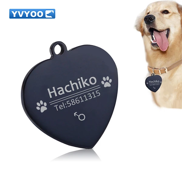 Бирка для ошейника собаки или кошки YVYOO|ID бирки| |