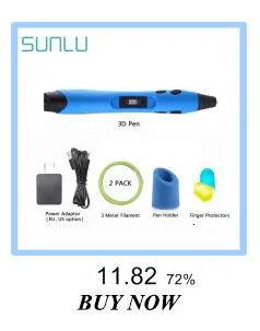 Новые поступления 3D ручки SUNLU SL-400A поддержка PCL нити Самая низкая температура лучший подарок для детей волшебная ручка