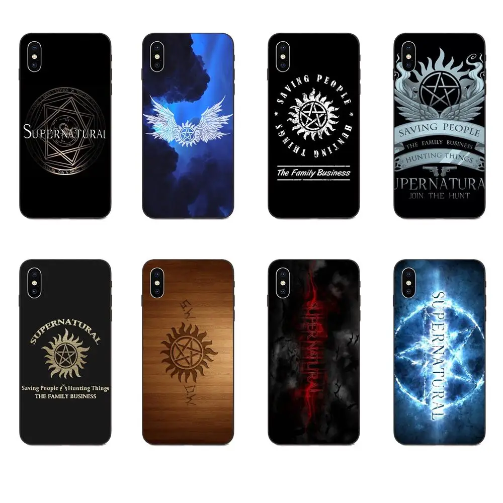 Сверхъестественное крыло с героями сериалов Логотип ТВ шоу для Galaxy A10S A20S A2 Core A30S