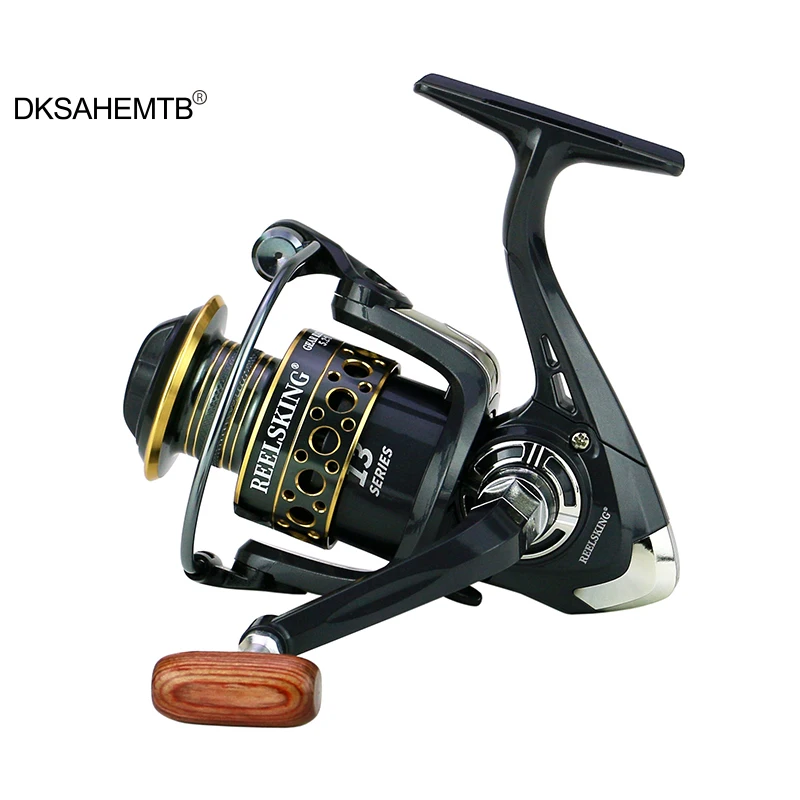 

Spinning Fishing Reels Smooth Powerful Baitcast Tackle Accessories for Saltwate Fresh Water MJ