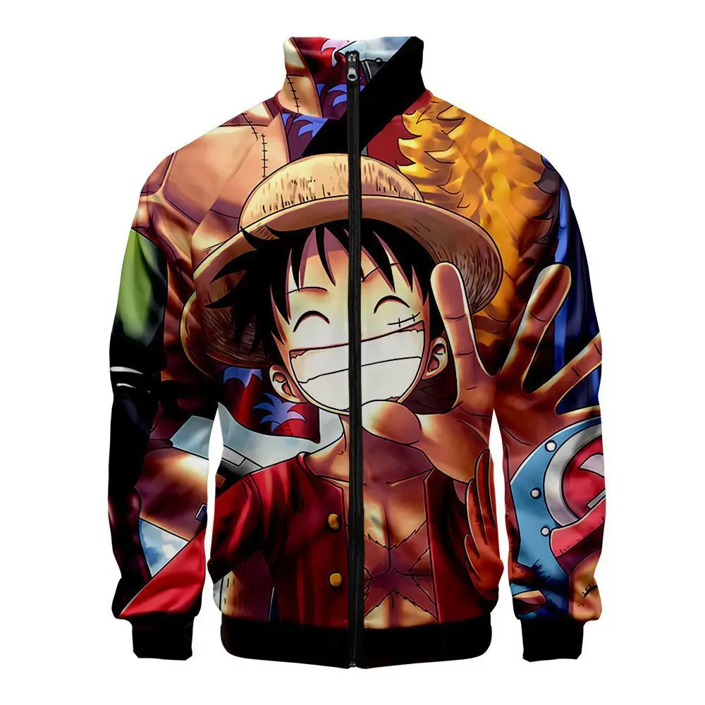 

The new spring and summer 2021 anime around 3 d digital printing collar zipper cardigan men leisure fashion comfortable hoodie