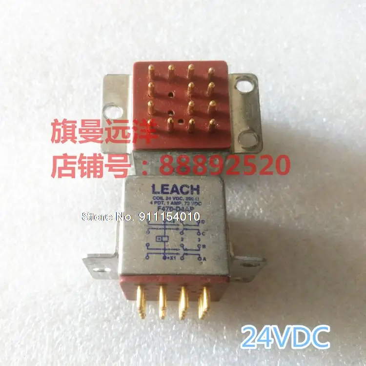 

F470-D4AP 24 В постоянного тока LEACH F470-D4AP 24 В