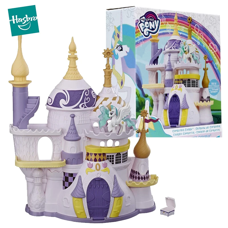 Hasbro My Little Pony светящийся конский замок с кристаллами фигурка замка из аниме Мой