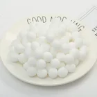 Белый помпон 81015202530 мм круглые помпоны, меховые шарики сделай сам, зеркальные помпоны для детей, украшения для дома на свадьбу, Рождество, 20 г